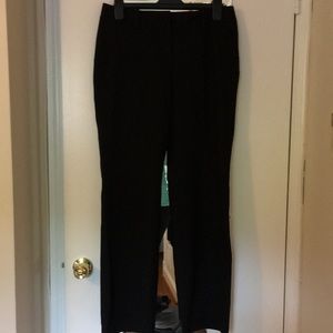 NWT Halogen Taylor Fit black dress pants SZ. 10